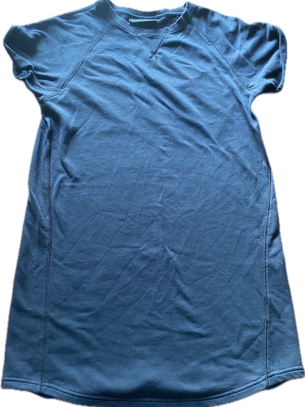 Under Armour Blue Short-Sleeve Tunic Jersey Dress